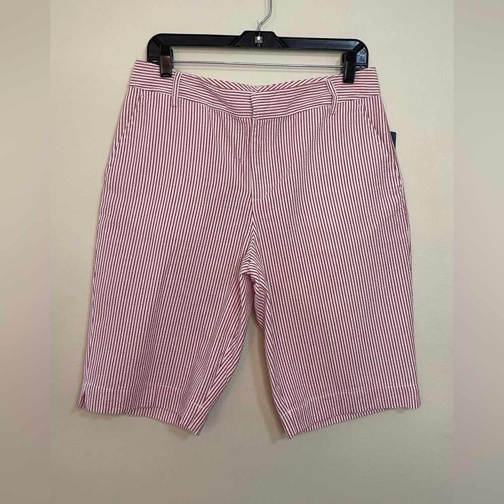 Chaps Women’s Casual Bermuda Striped Size 8. NWT - Picture 5 of 17